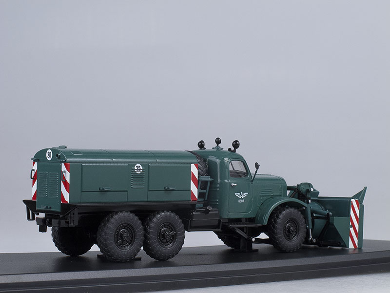 Kit model truck 1:43 ZIL-157 Rotary snow plows D-470 1958 
