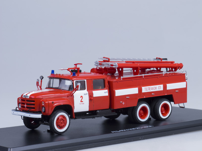 157K PMZ-27 Russian Soviet Retro Fire truck 1:43 scale SSM New model
