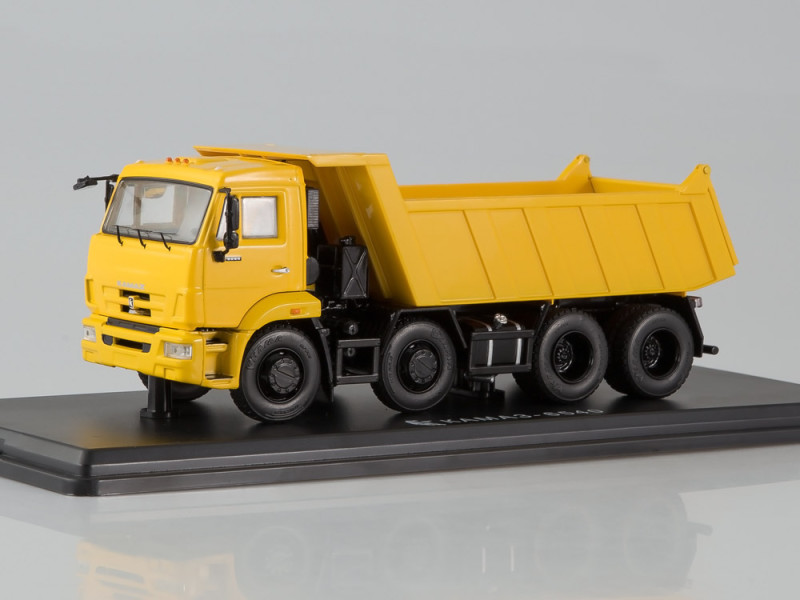 SSM1239 KAMAZ-6540 8×4 dump truck (facelift) /yellow/ • SSM