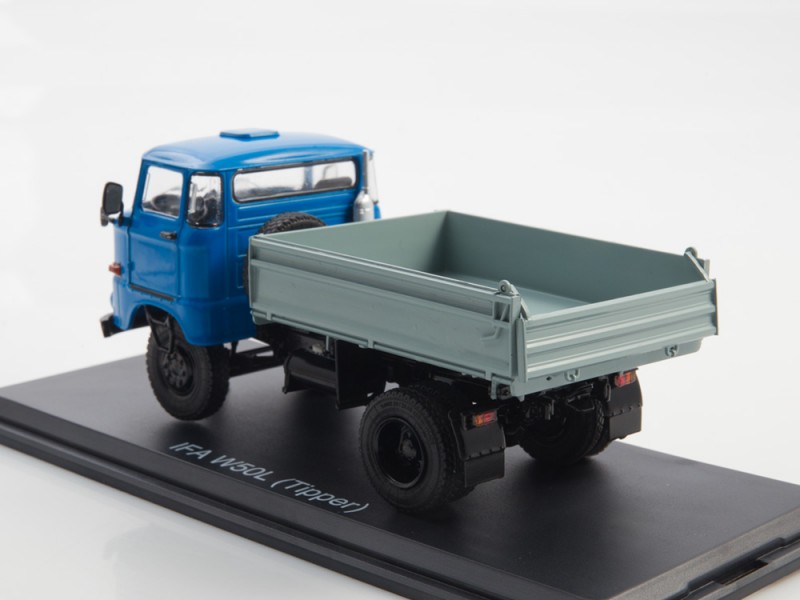 SSM1466 IFA W50L dump truck /blue – grey/ • SSM